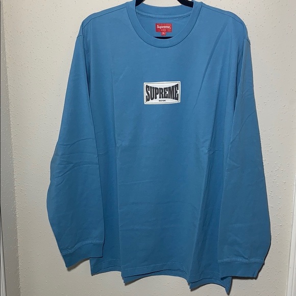 supreme reflective long sleeve